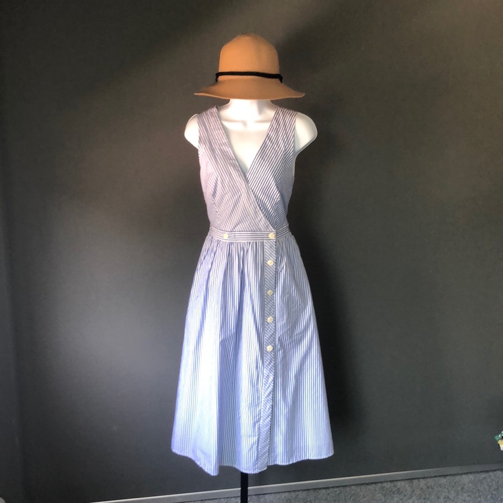 J Crew A-Line Dress Sleeveless